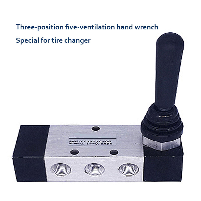 Tire Changer Machine - 3 Position 5 Port Air Manual