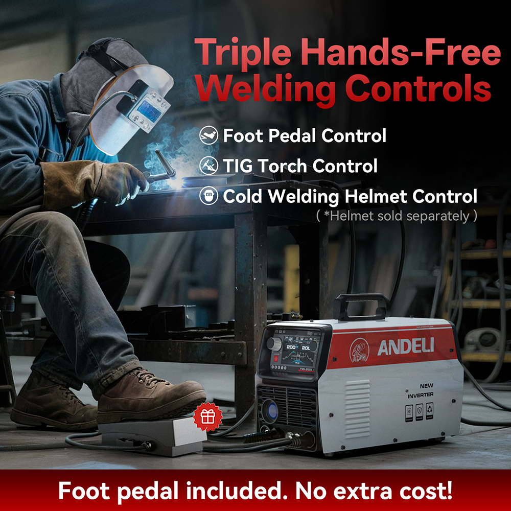 Tig Welder Machine - AC/DC TIG Welding Machine with Pulse