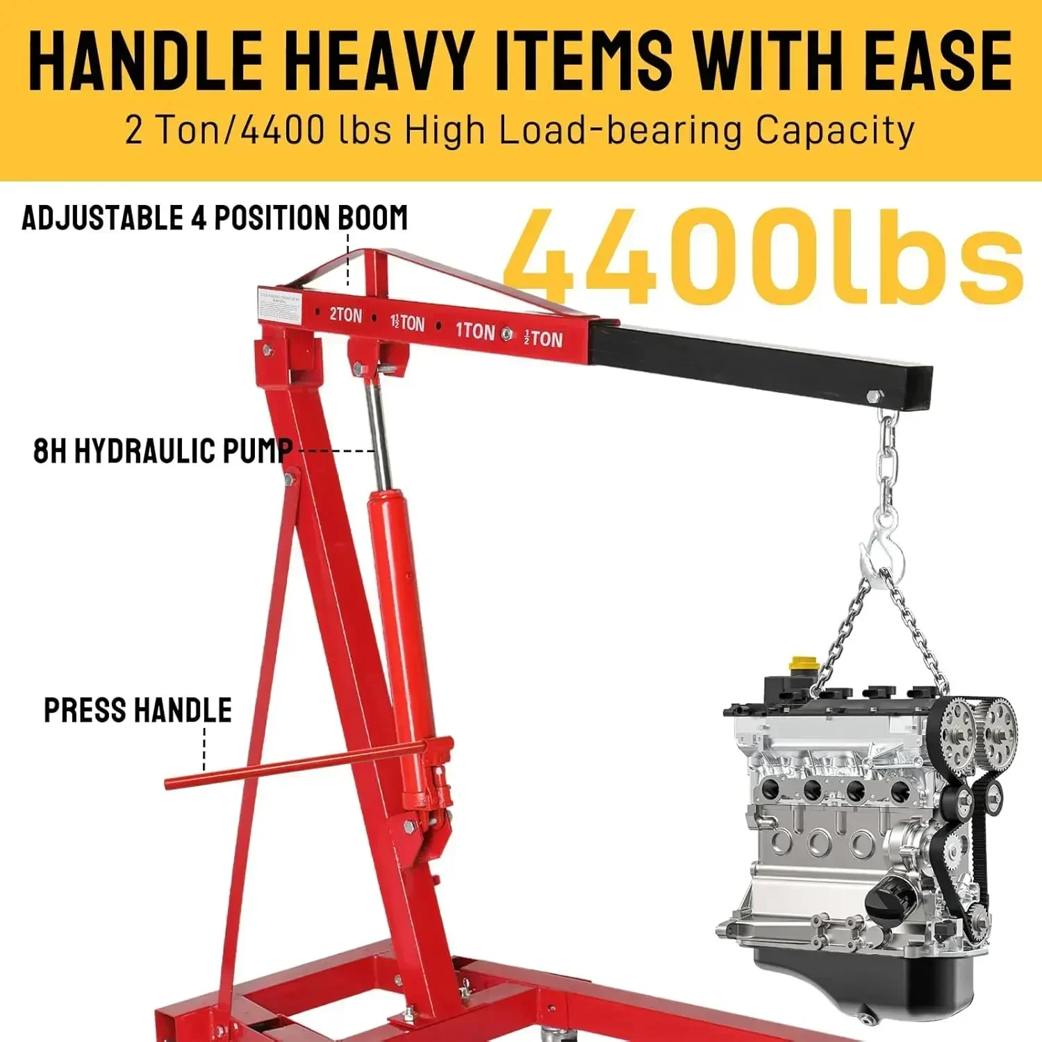 BestsellerEngine Hoist 2 TON F - Engine Hoist Crane のレビューと価格