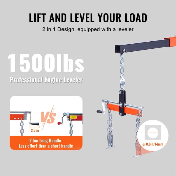 VEVOR Hydraulic Engine Hoist w - Engine Hoist Crane のレビューと価格