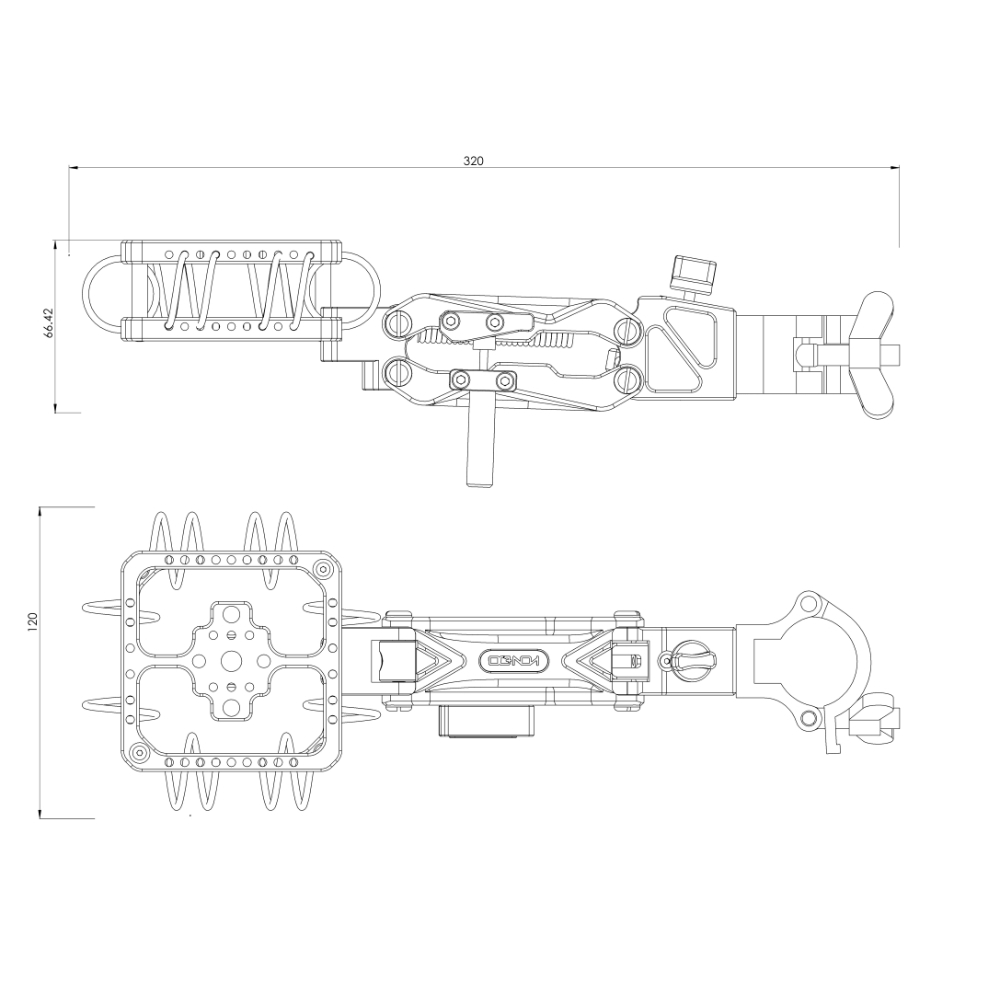 HONGTOO 5.5KG Camera Vibration - Engine Hoist Crane のレビューと価格