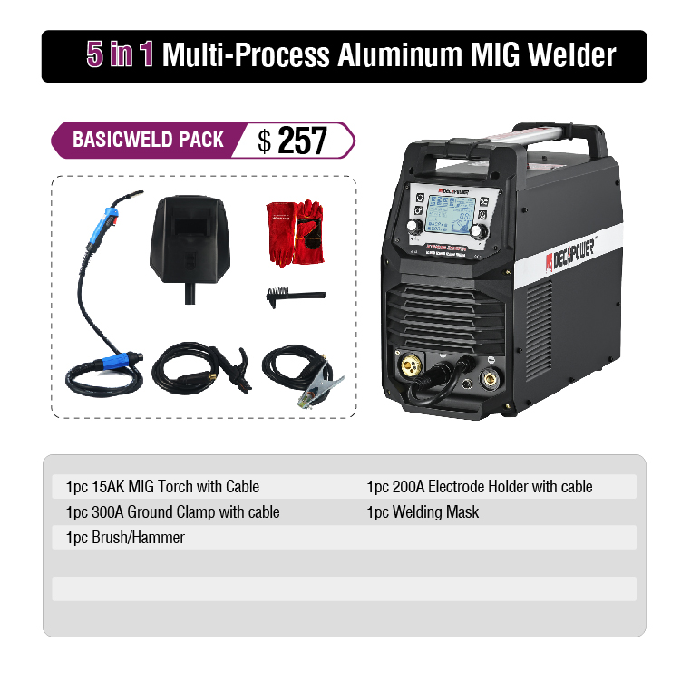MSFactory WHOLESALE 5 in 1 MMA - Tig Welder Machine のレビューと価格