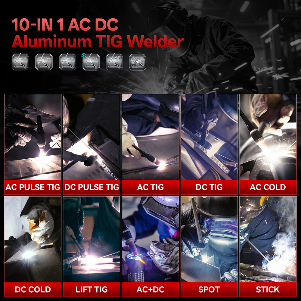 AC/DC TIG Welding Machine with - Tig Welder Machine のレビューと価格