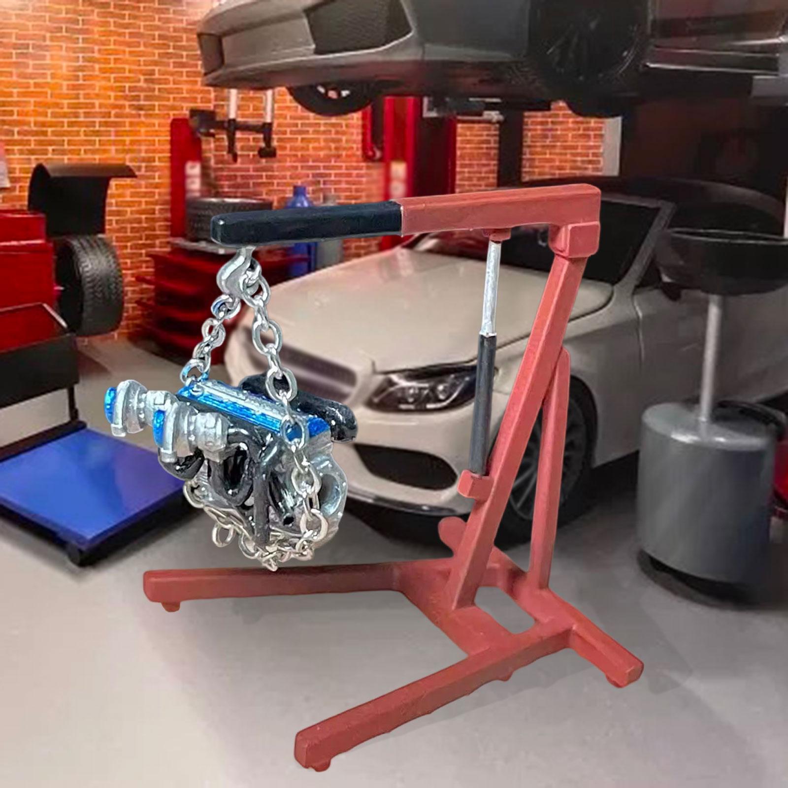 1:64 Diorama Car Engine Crane  - Engine Hoist Crane のレビューと価格